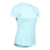 Polera Manga Corta UA Qualifier Iso-Chill Embossed para Mujer