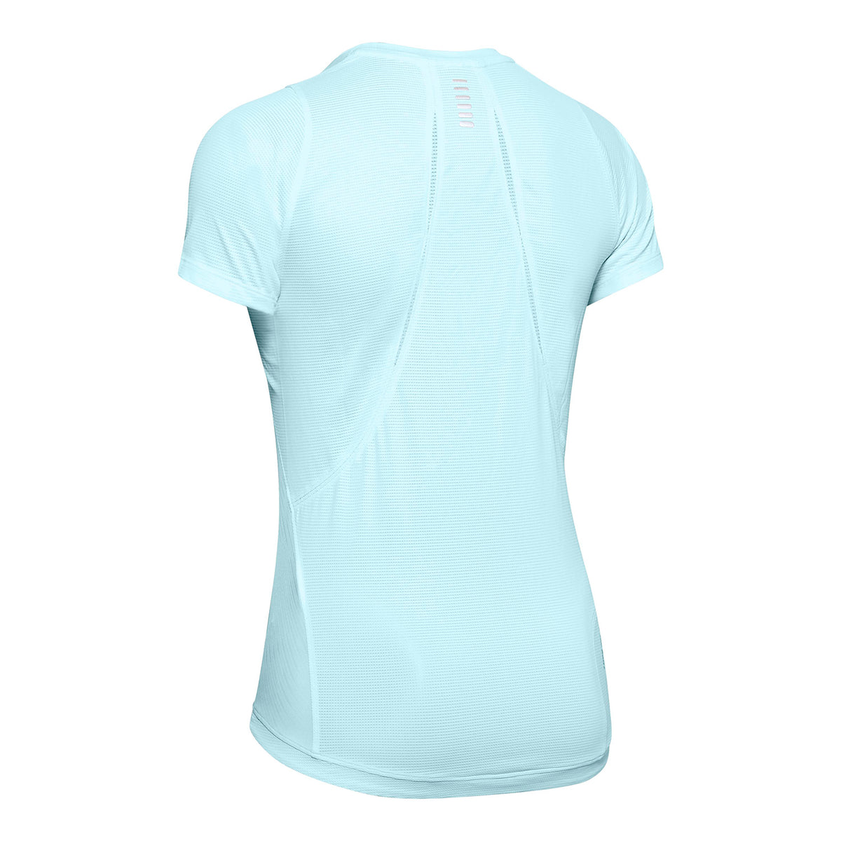 Polera Manga Corta UA Qualifier Iso-Chill Embossed para Mujer