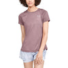 Polera Manga Corta UA Qualifier Iso-Chill Embossed para Mujer