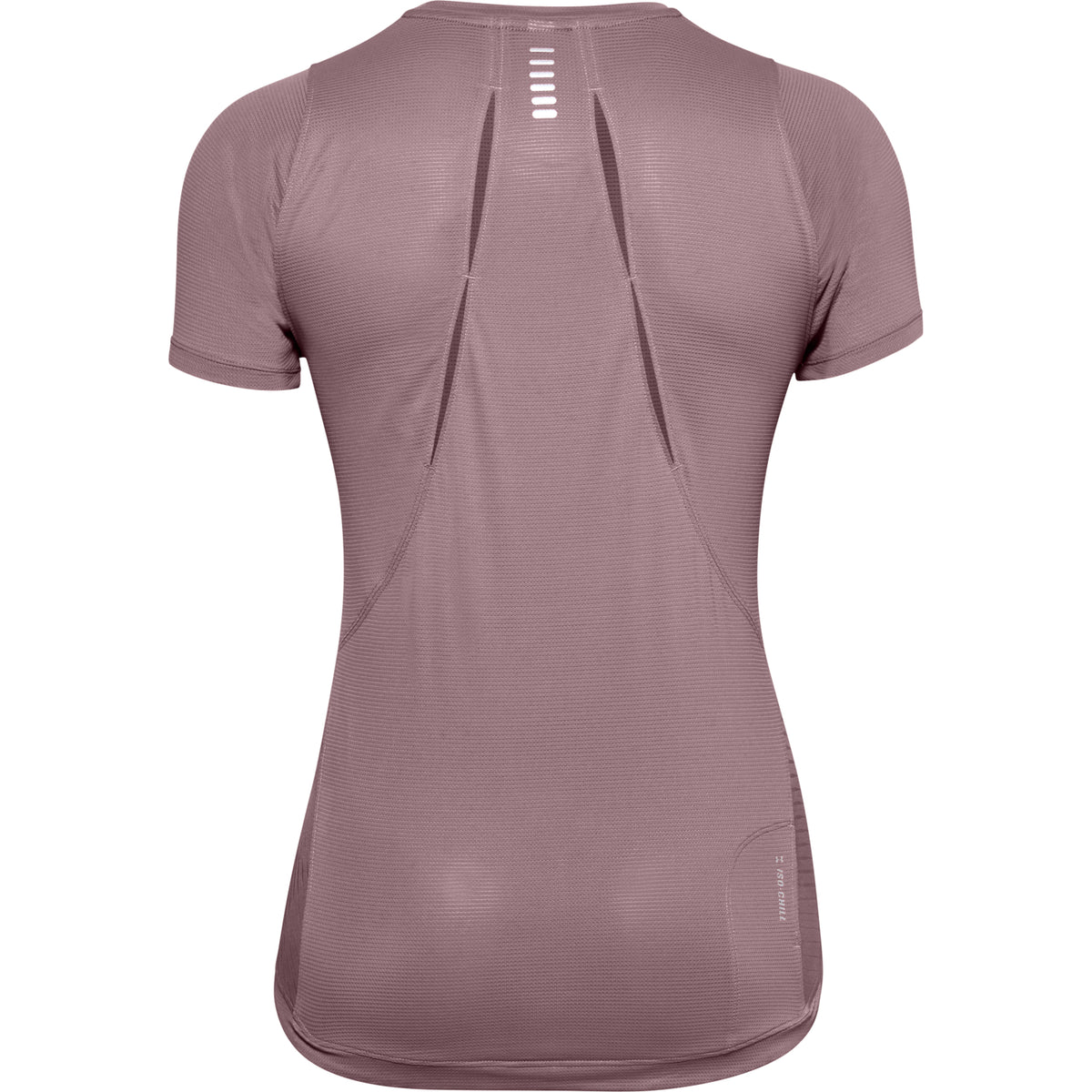 Polera Manga Corta UA Qualifier Iso-Chill Embossed para Mujer