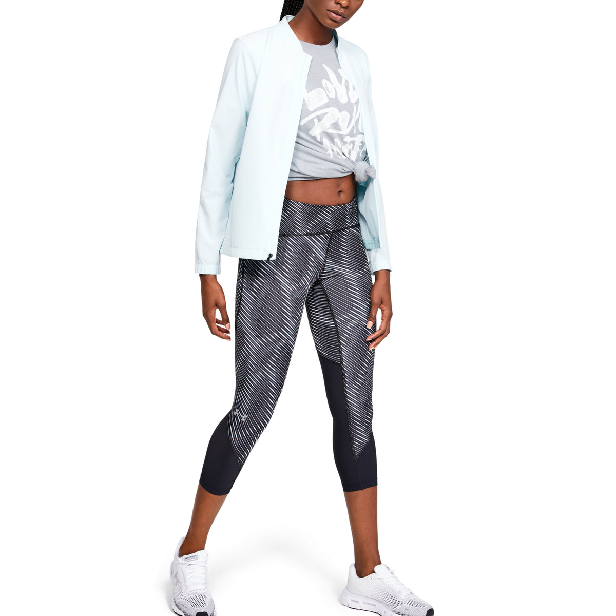 Polera Manga Corta UA Love Run Another para Mujer