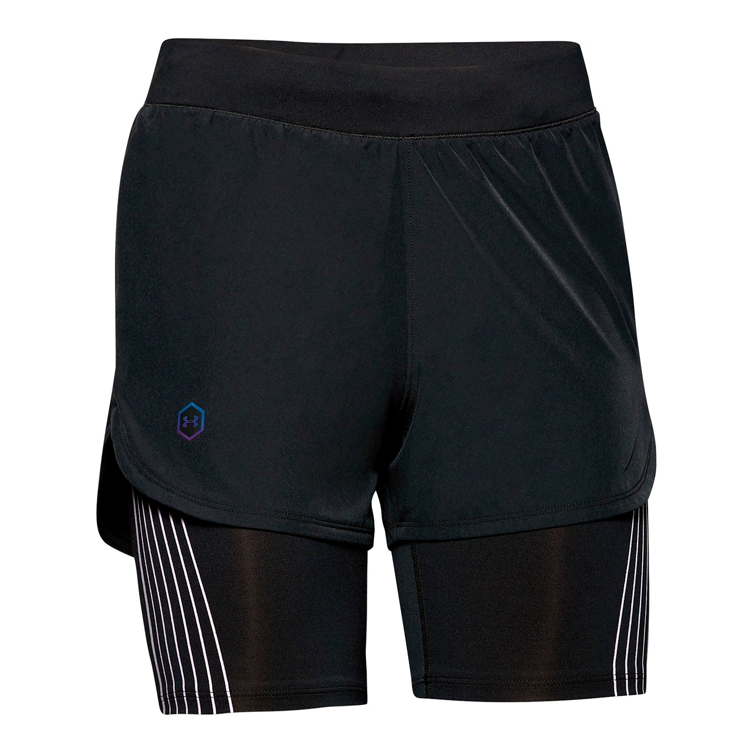 Shorts UA RUSH™ Run 2-in-1 para Mujer
