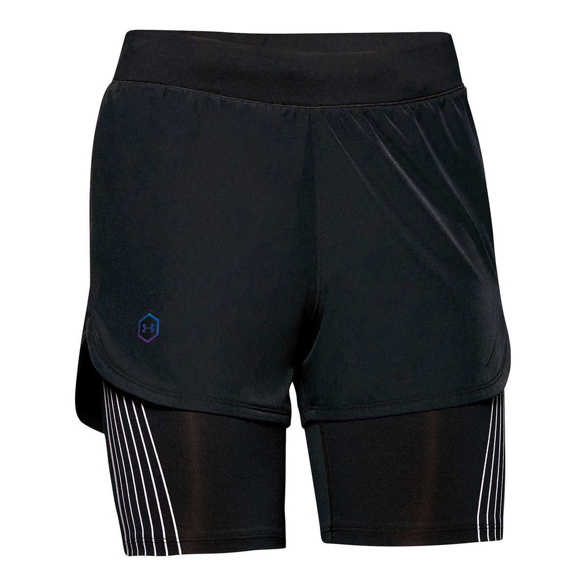 Shorts UA RUSH™ Run 2-in-1 para Mujer