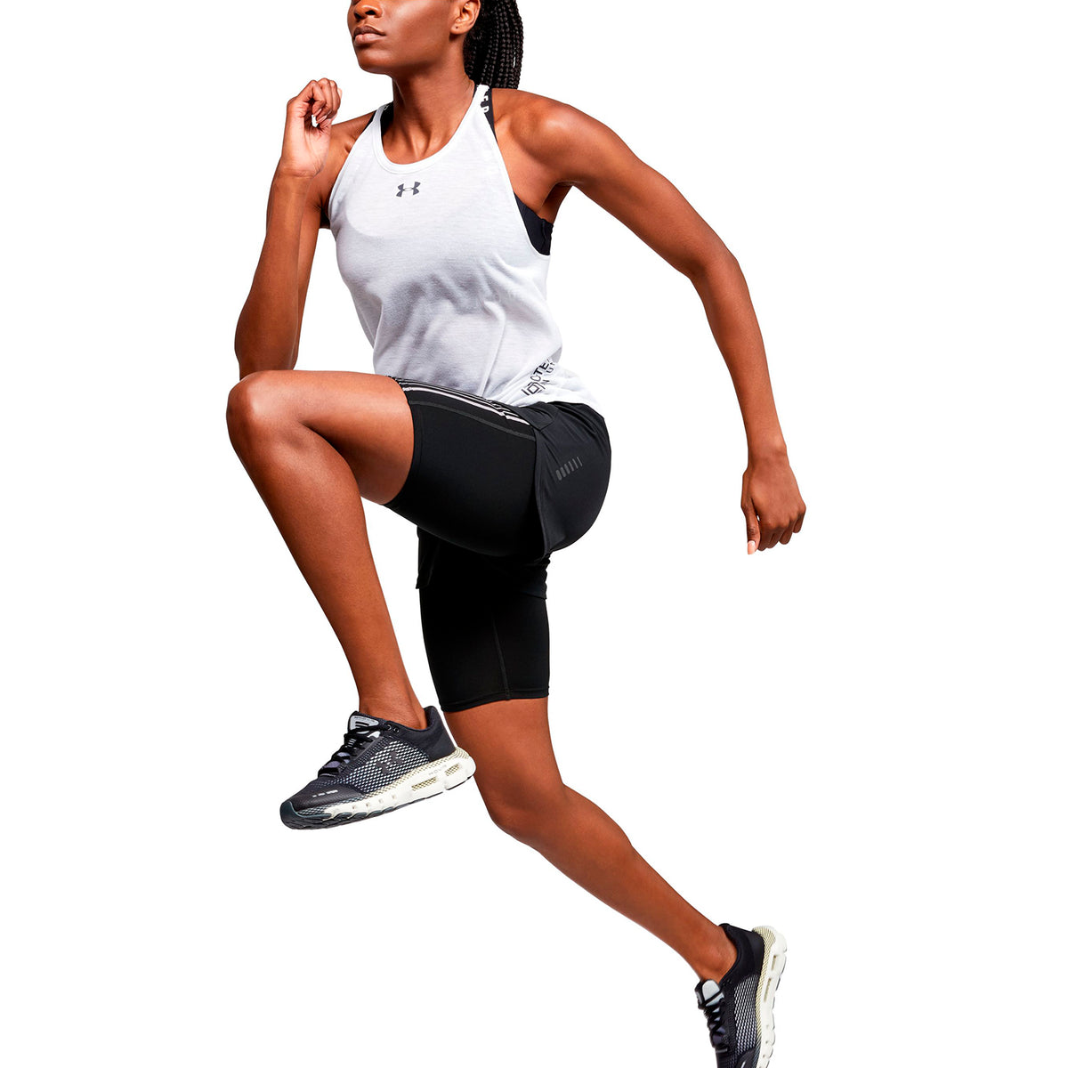 Shorts UA RUSH™ Run 2-in-1 para Mujer