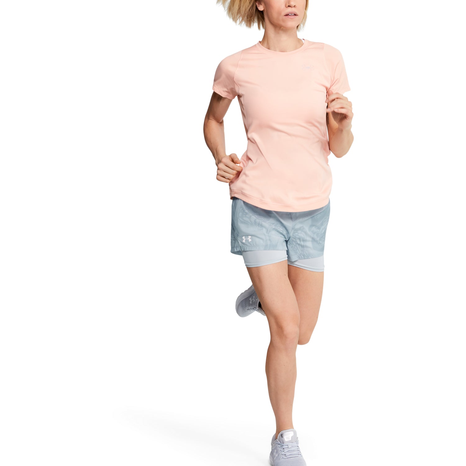 Shorts UA Speedpocket Weightless 2-in-1 para Mujer