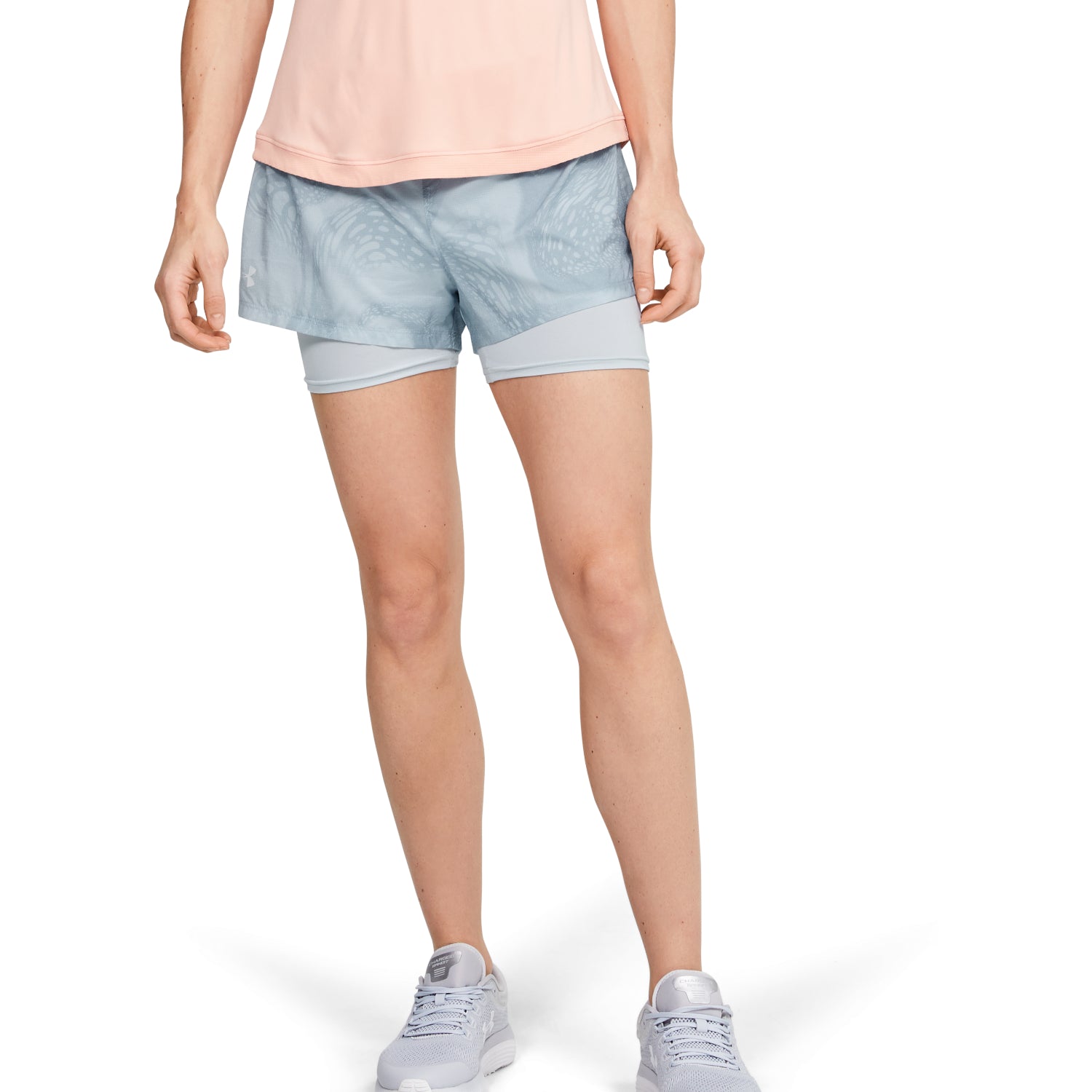 Shorts UA Speedpocket Weightless 2-in-1 para Mujer
