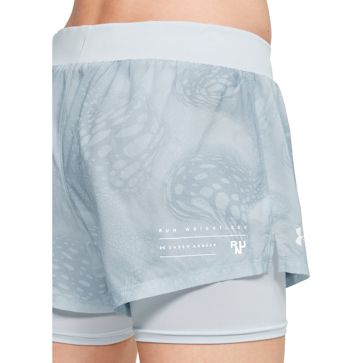 Shorts UA Speedpocket Weightless 2-in-1 para Mujer