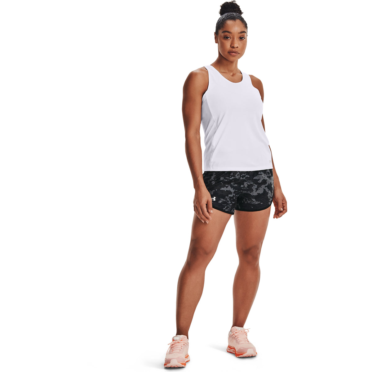 Shorts UA Fly-By 2.0 Printed para Mujer