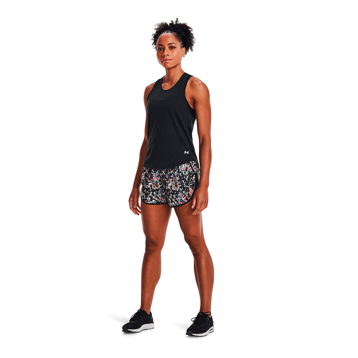 Shorts UA Fly-By 2.0 Printed para Mujer