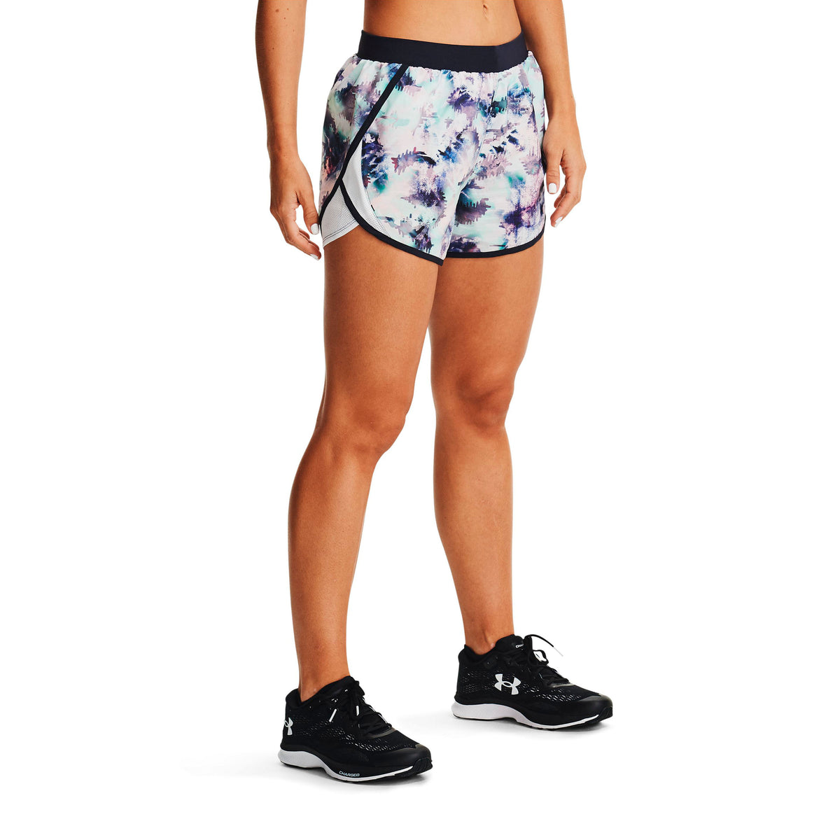 Shorts UA Fly-By 2.0 Printed para Mujer