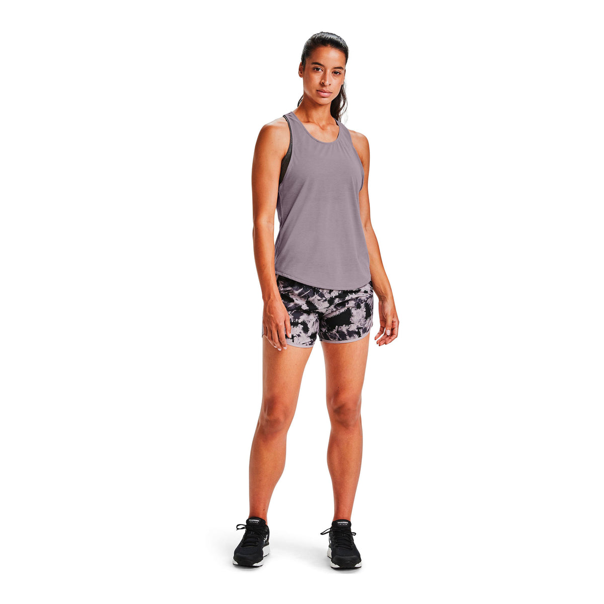 Shorts UA Fly-By 2.0 Printed para Mujer