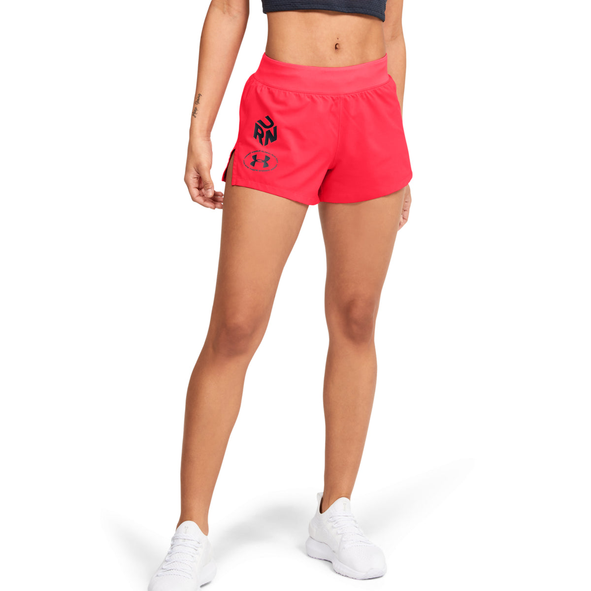 Shorts UA Launch SW 3" Get Out & Run para Mujer