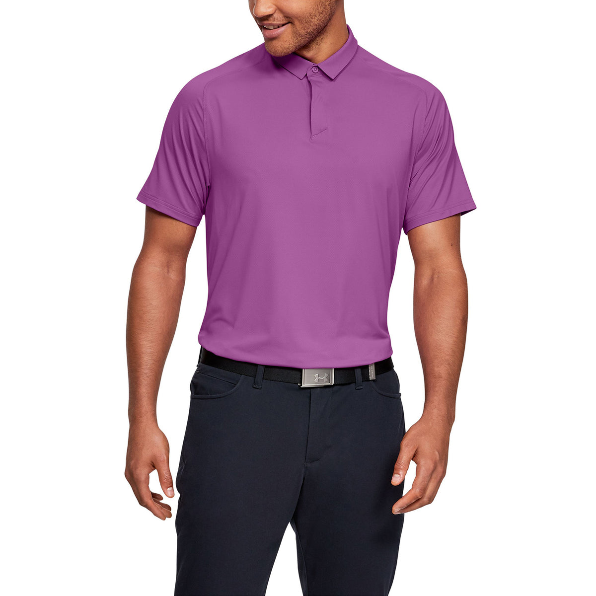 Polera Polo UA Range Unlimited Iso-Chill para Hombre