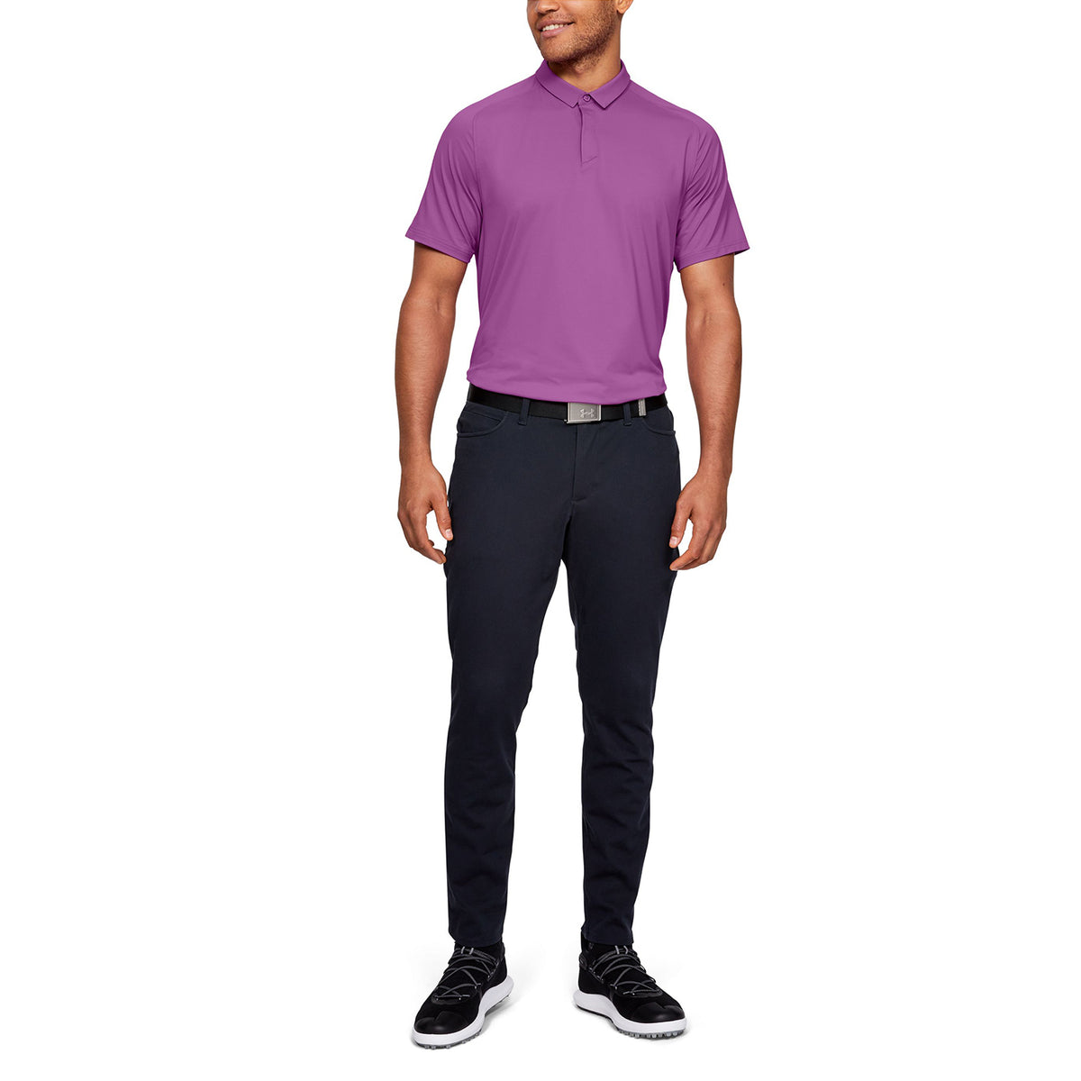 Polera Polo UA Range Unlimited Iso-Chill para Hombre