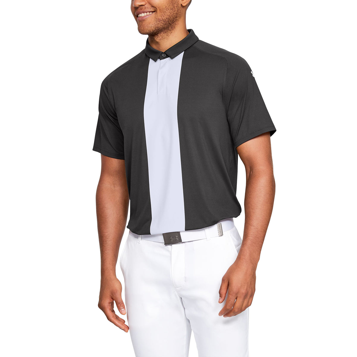 Polera Polo UA Range Unlimited Iso-Chill Streamlined para Hombre