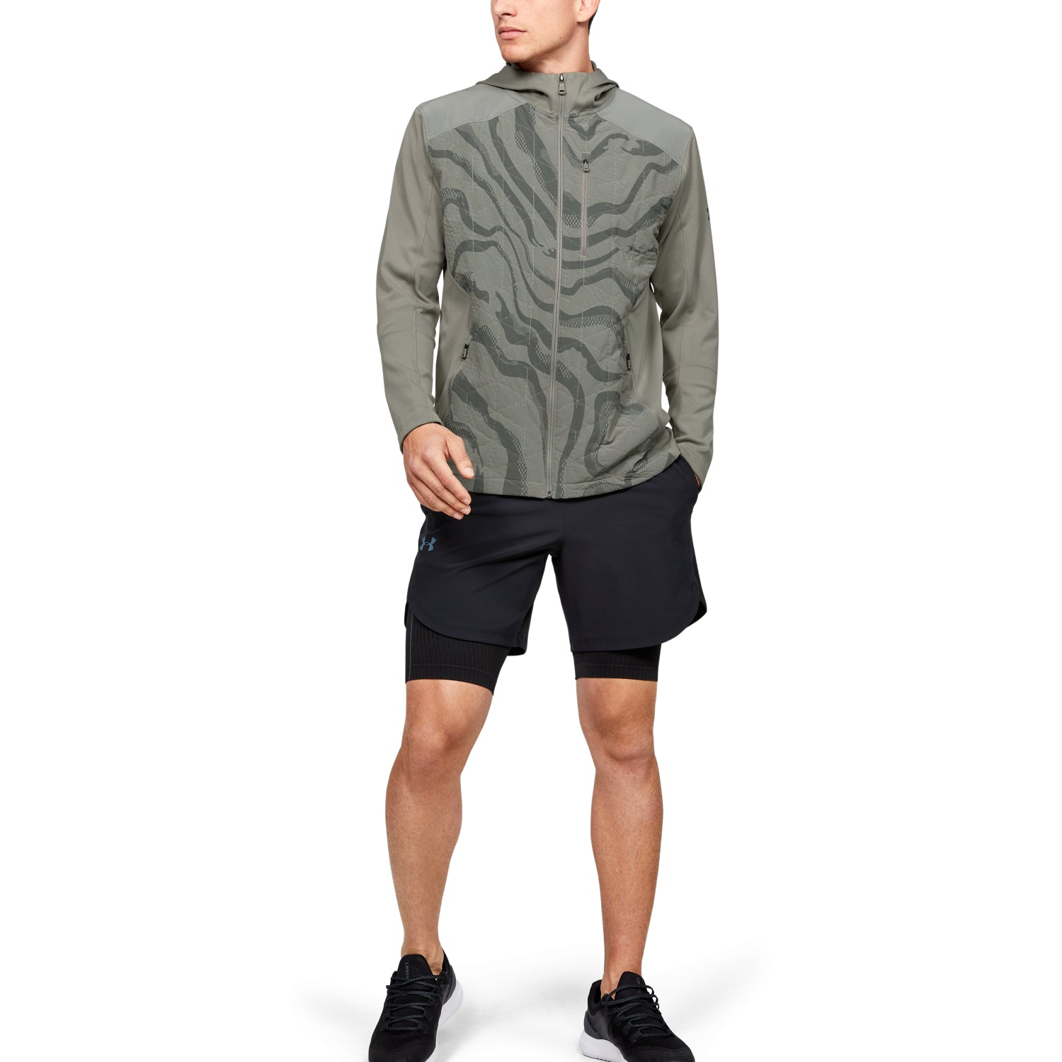 Chaqueta ColdGear® Reactor Hybrid Lite Print para Hombre