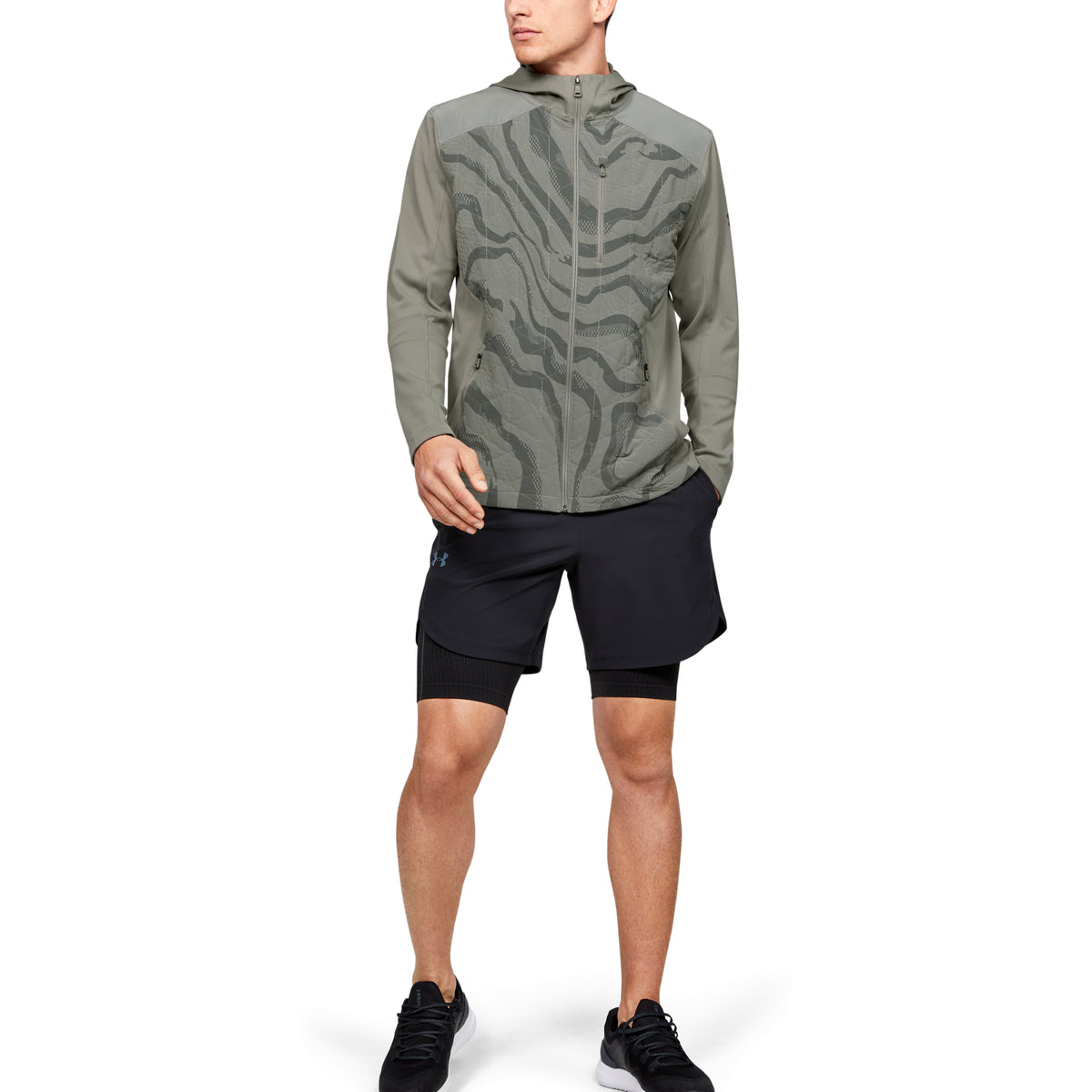 Chaqueta ColdGear® Reactor Hybrid Lite Print para Hombre