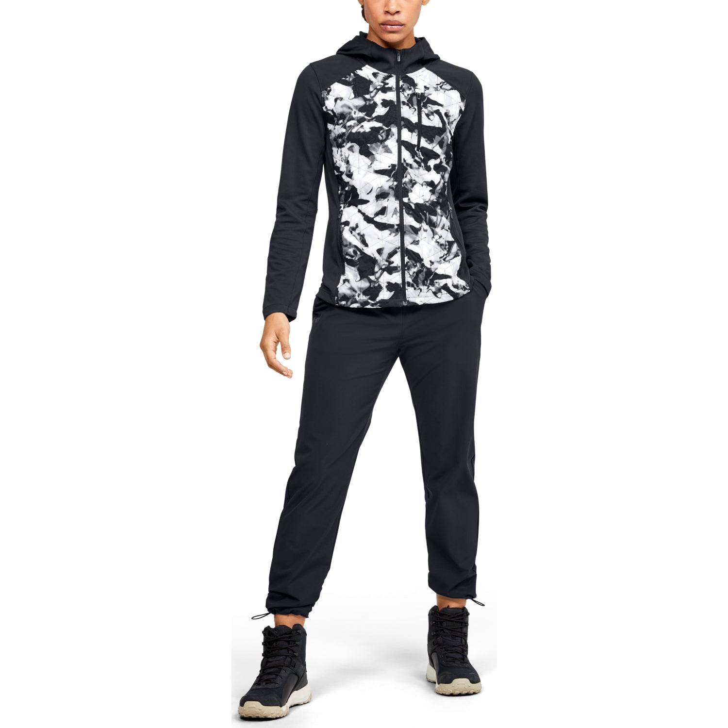 Chaqueta ColdGear® Reactor Hybrid Lite Print para Mujer