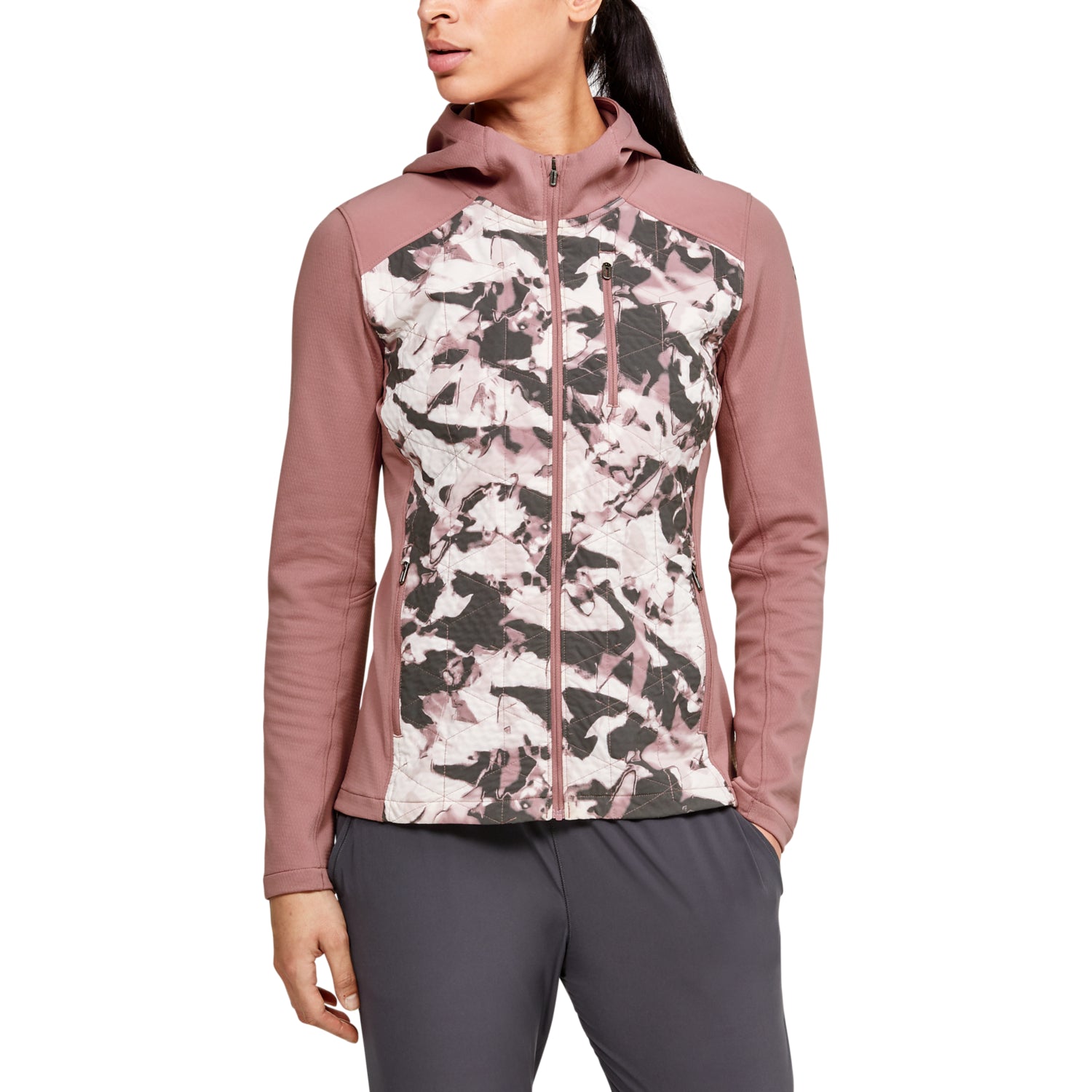 Chaqueta ColdGear® Reactor Hybrid Lite Print para Mujer