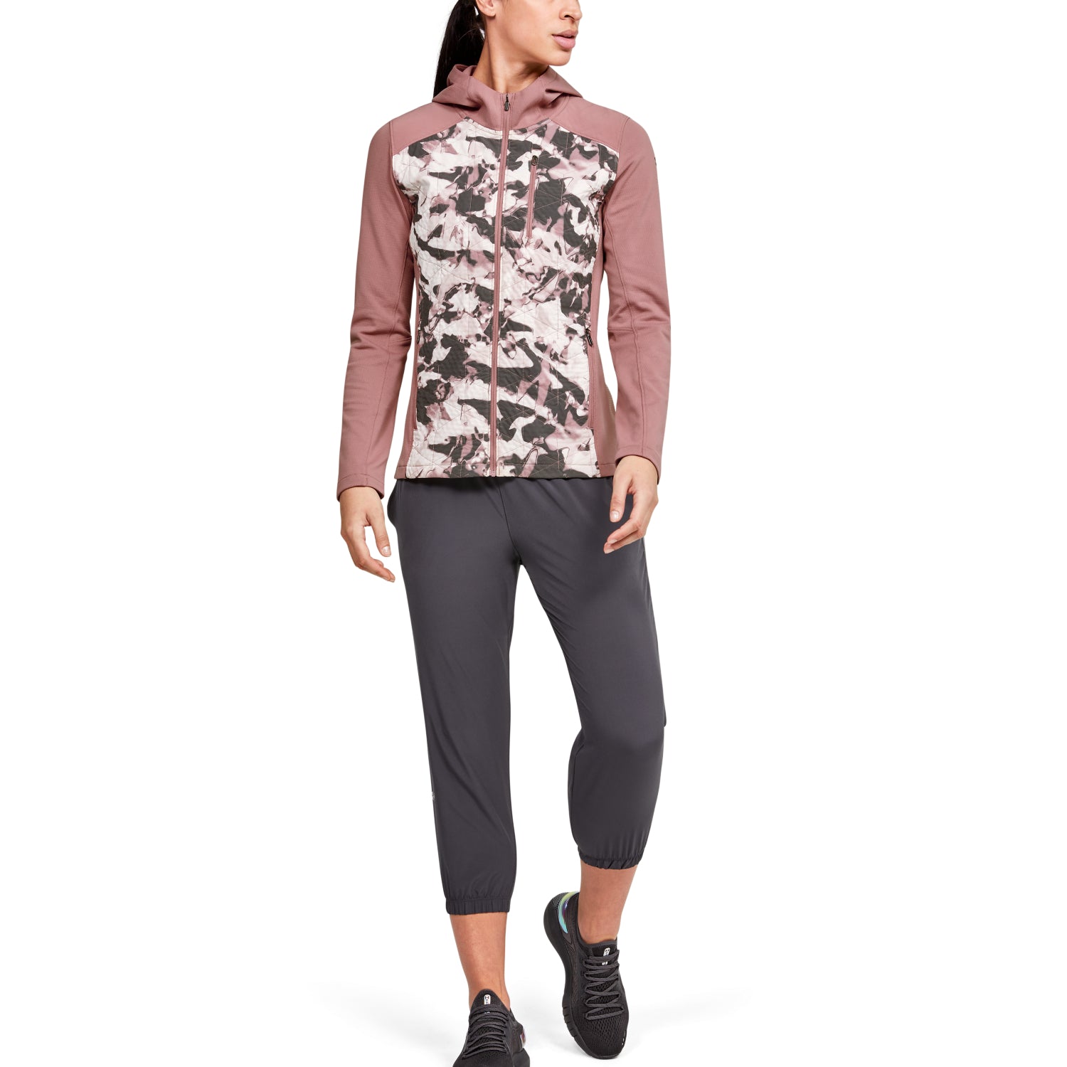 Chaqueta ColdGear® Reactor Hybrid Lite Print para Mujer