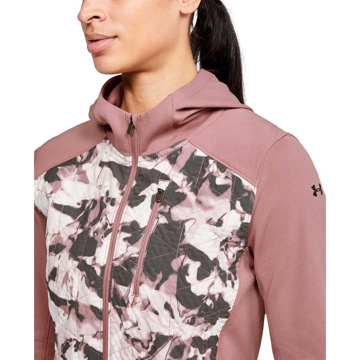 Chaqueta ColdGear® Reactor Hybrid Lite Print para Mujer