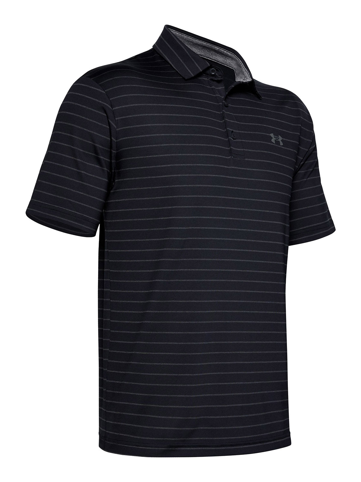 Polo manga corta Under Armour playoff negro para hombre