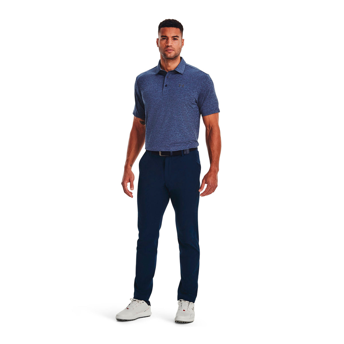 Polo Playoff Heather para hombre Under Armour