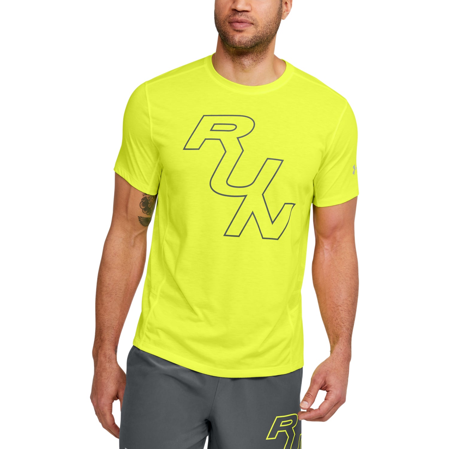 Playera de Manga Corta UA Swyft para Hombre