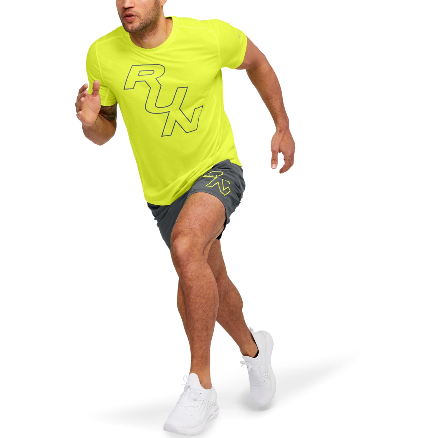 Playera de Manga Corta UA Swyft para Hombre