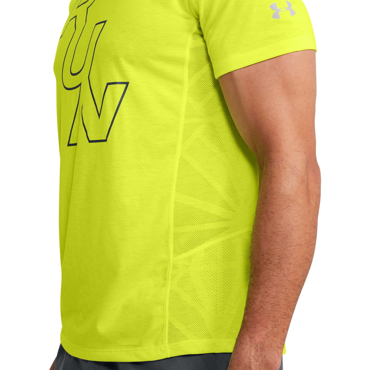 Playera de Manga Corta UA Swyft para Hombre