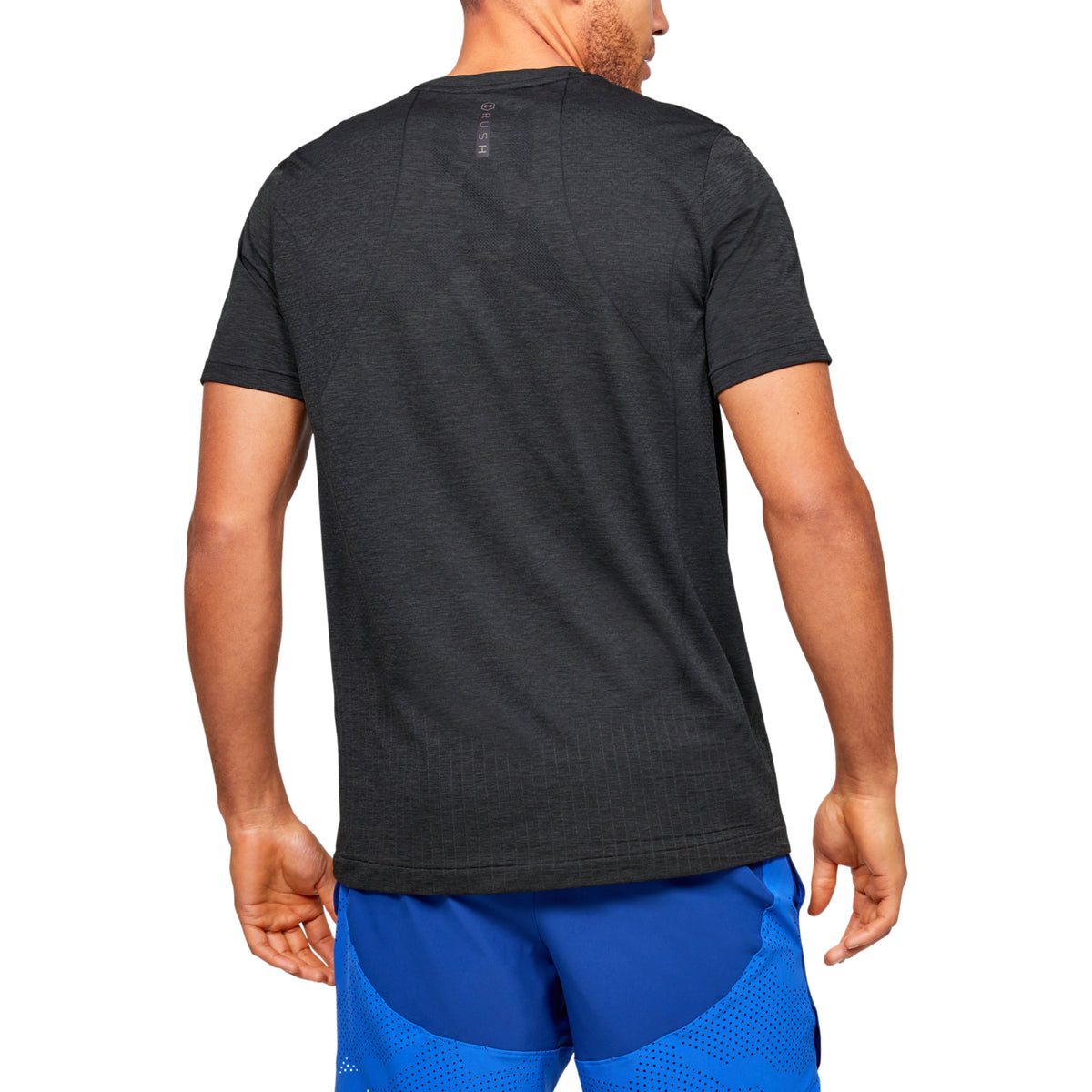 Polera Manga Corta UA RUSH™ Seamless Fitted para Hombre