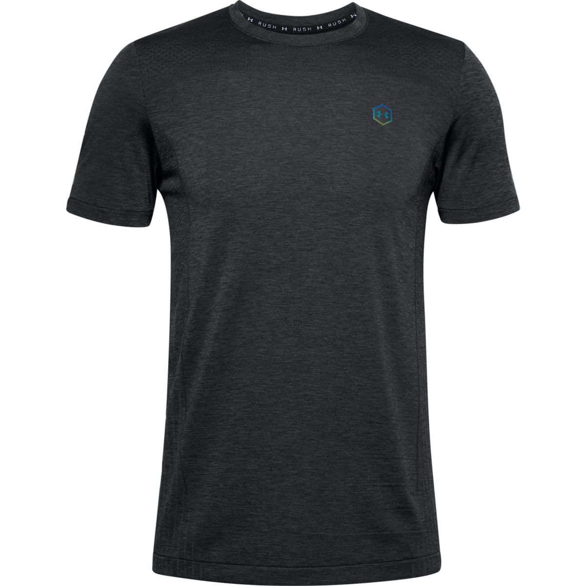 Polera Manga Corta UA RUSH™ Seamless Fitted para Hombre