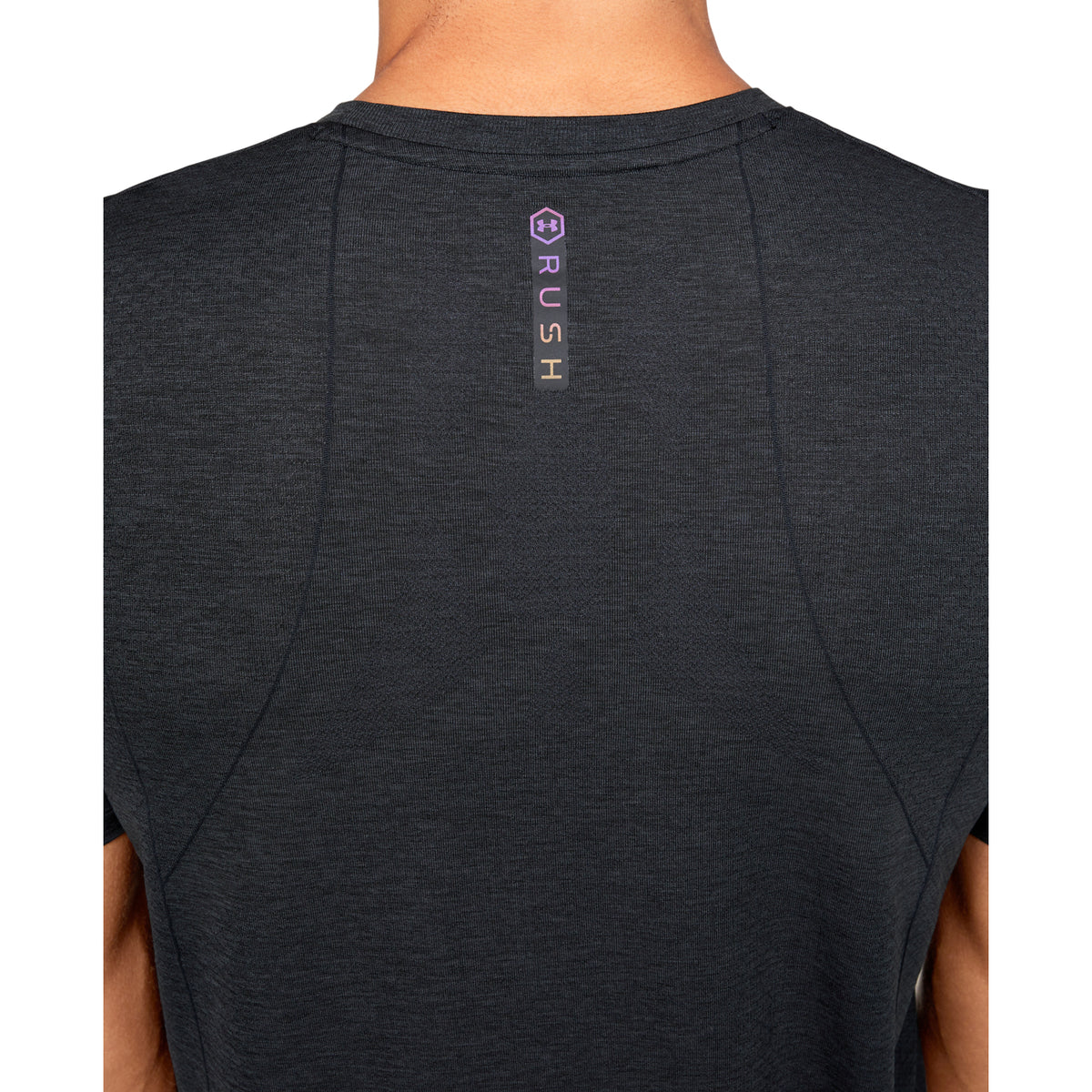 Polera Manga Corta UA RUSH™ Seamless Fitted para Hombre