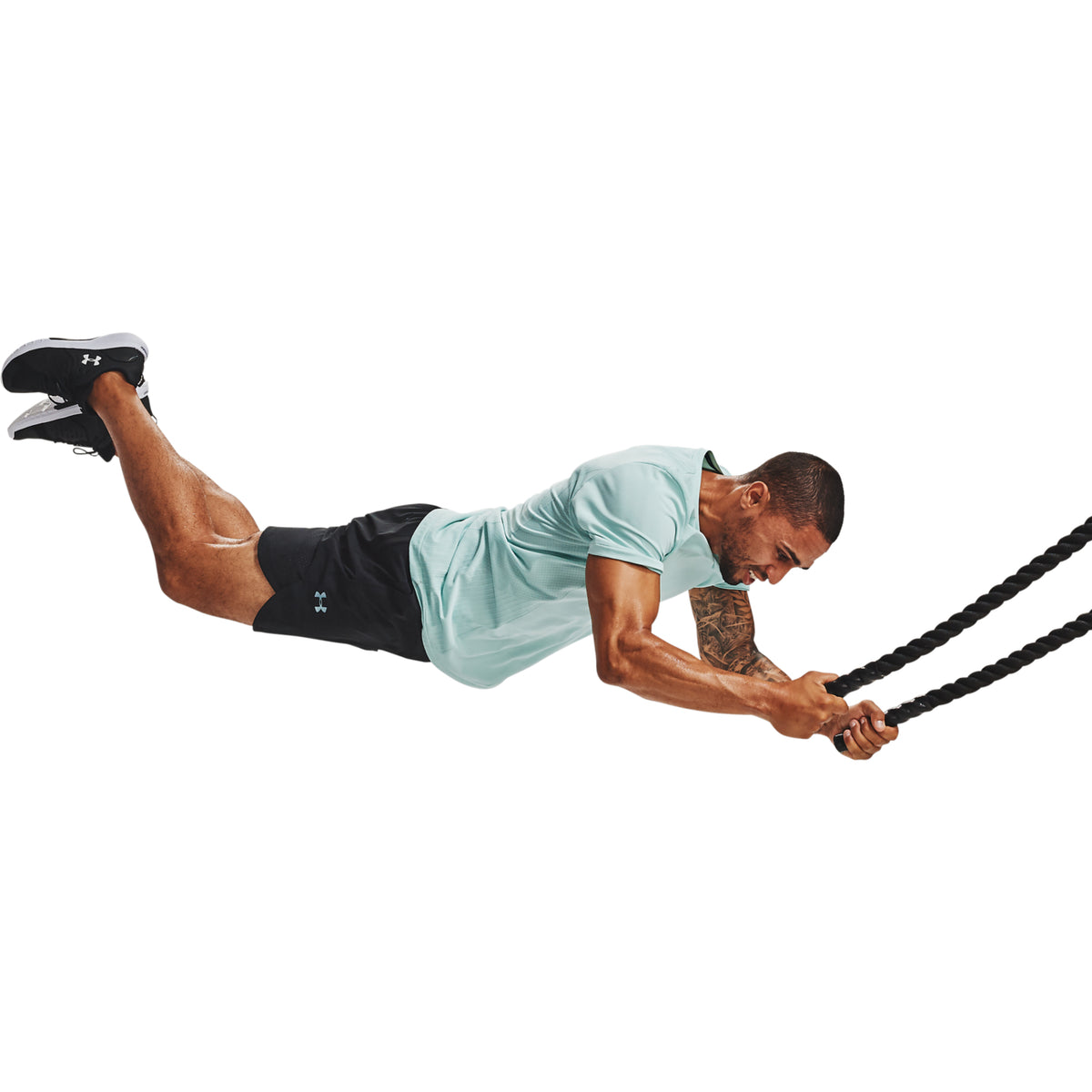 Polera Manga Corta UA RUSH™ Seamless Fitted para Hombre