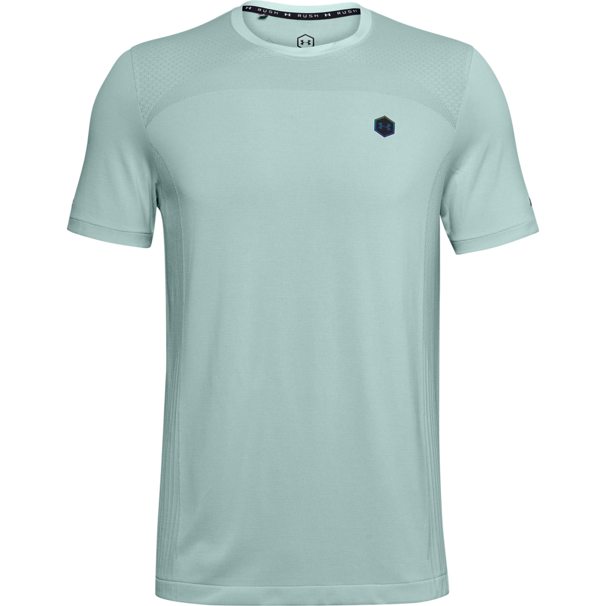 Polera Manga Corta UA RUSH™ Seamless Fitted para Hombre