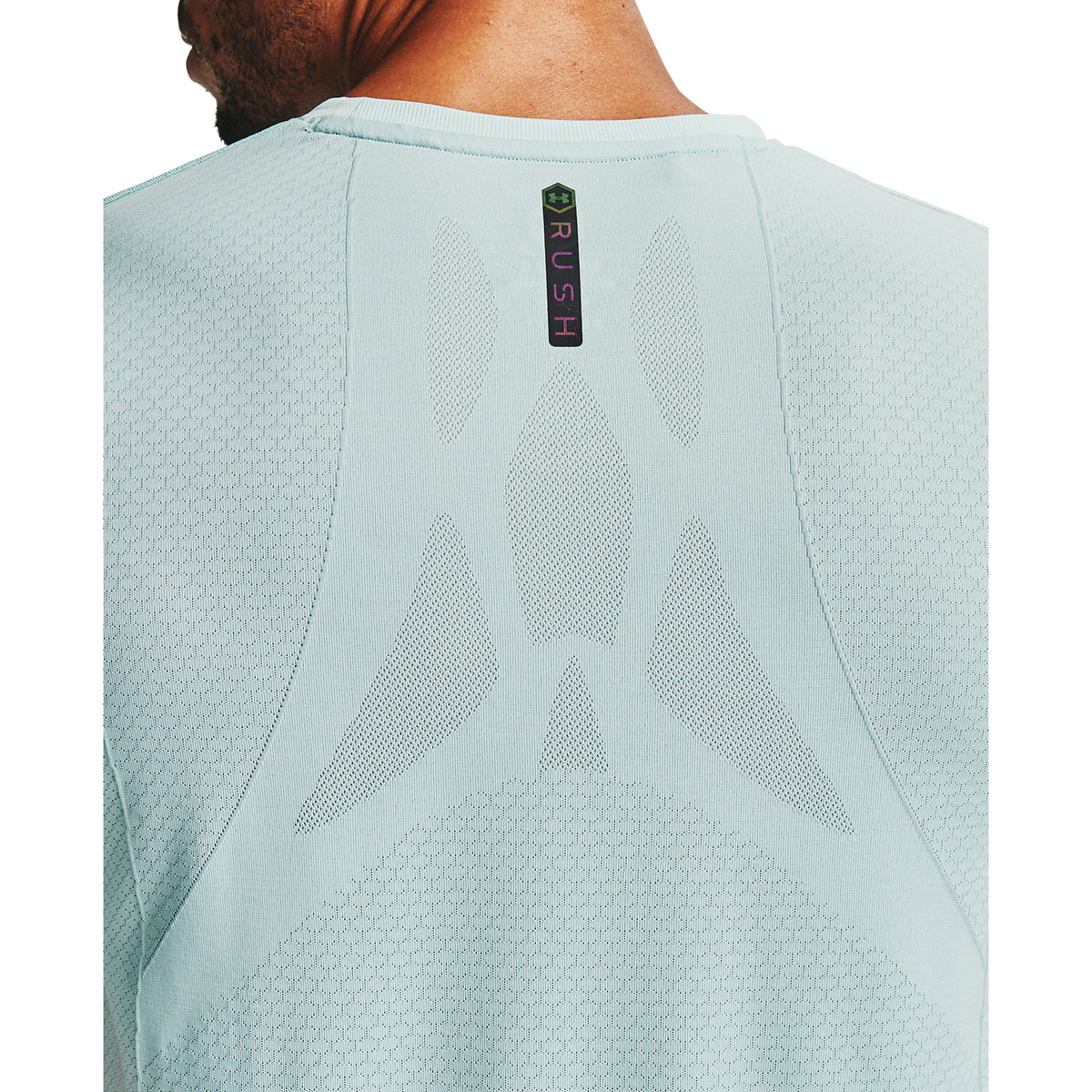 Polera Manga Corta UA RUSH™ Seamless Fitted para Hombre