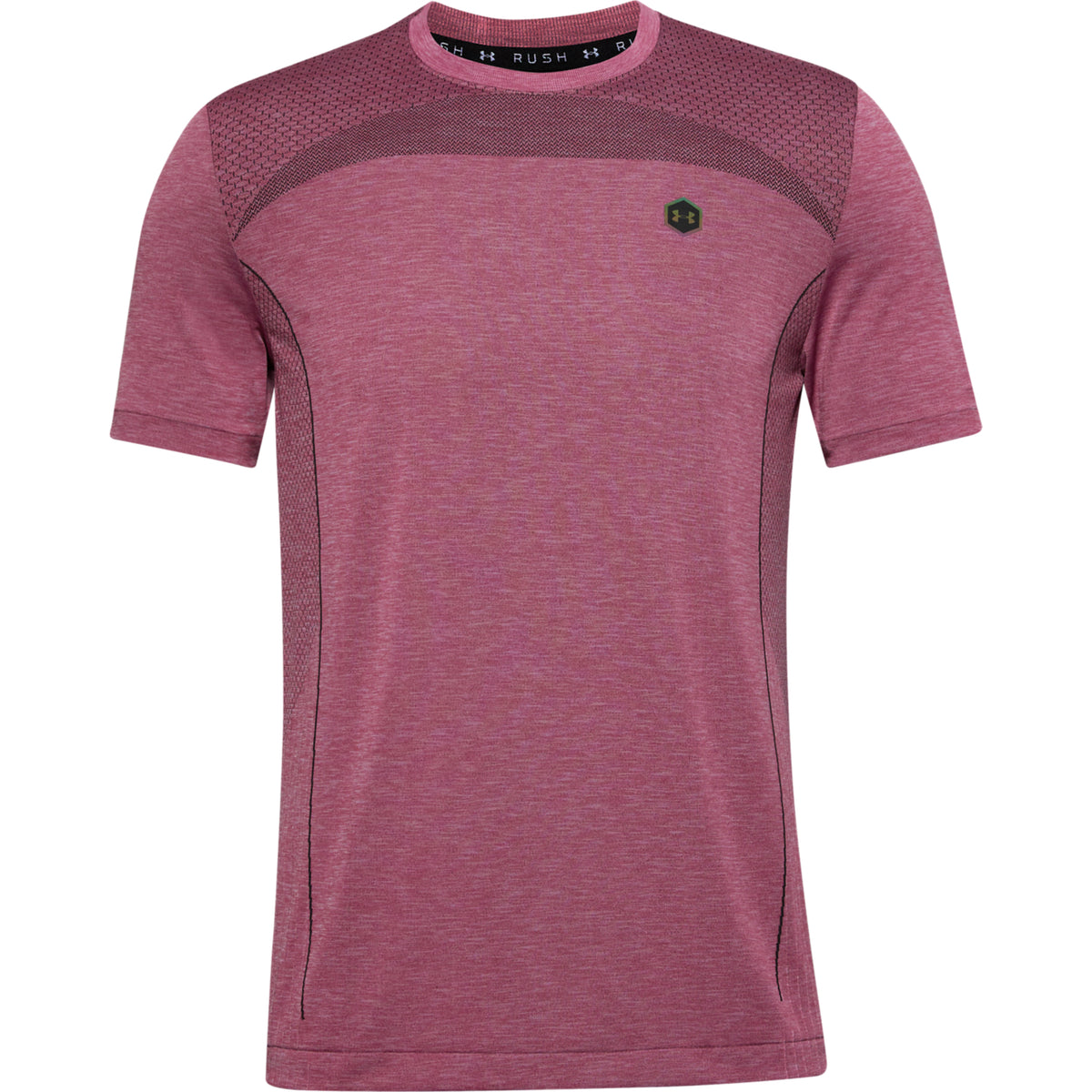 Polera Manga Corta UA RUSH™ Seamless Fitted para Hombre