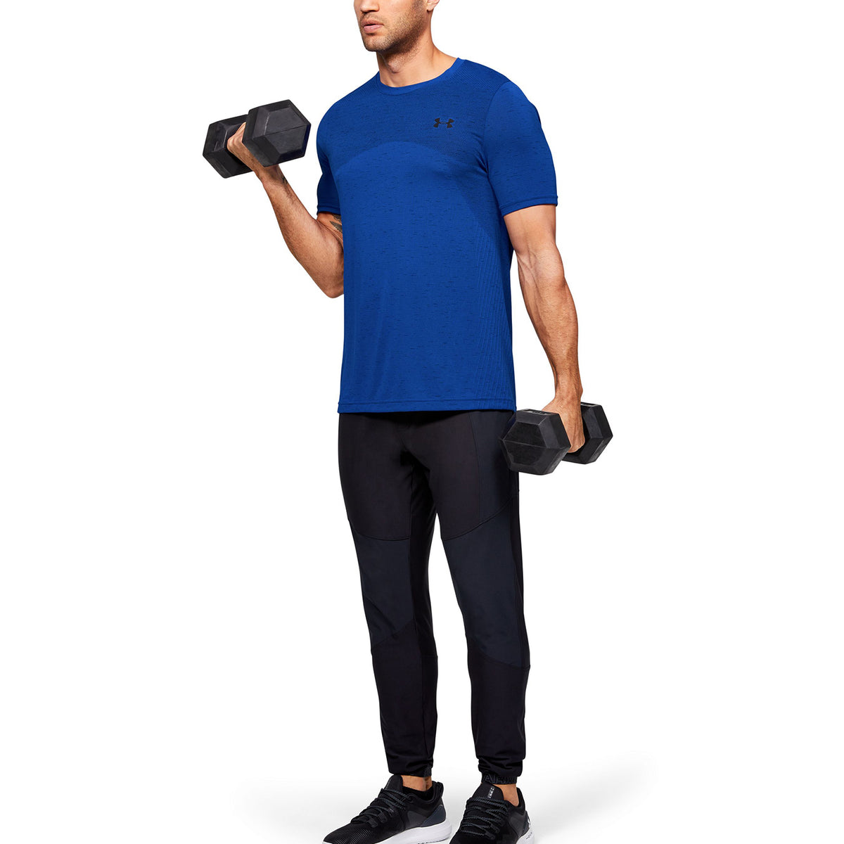 Polera Manga Corta UA Seamless para Hombre