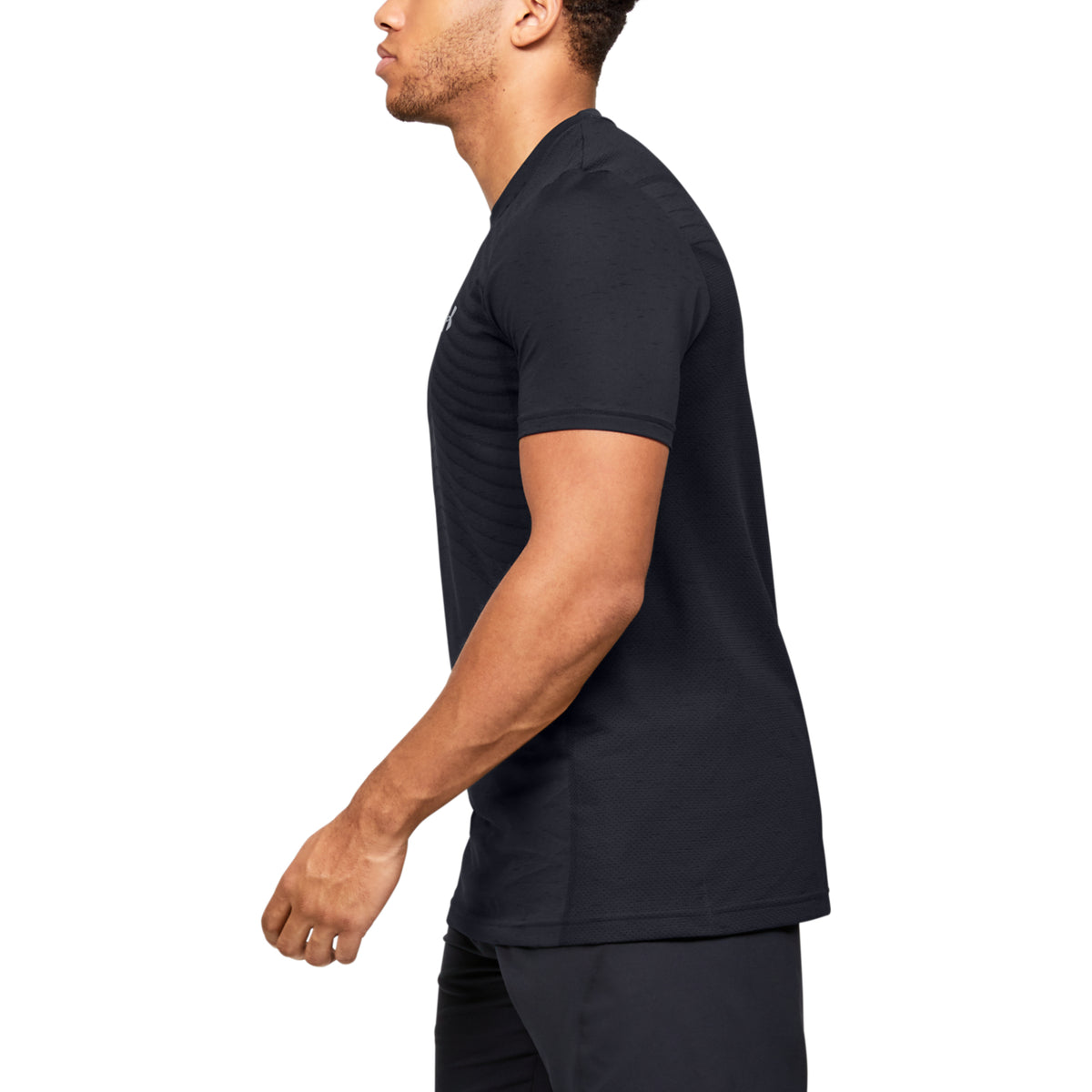 Polera Manga Corta UA Seamless Wave para Hombre