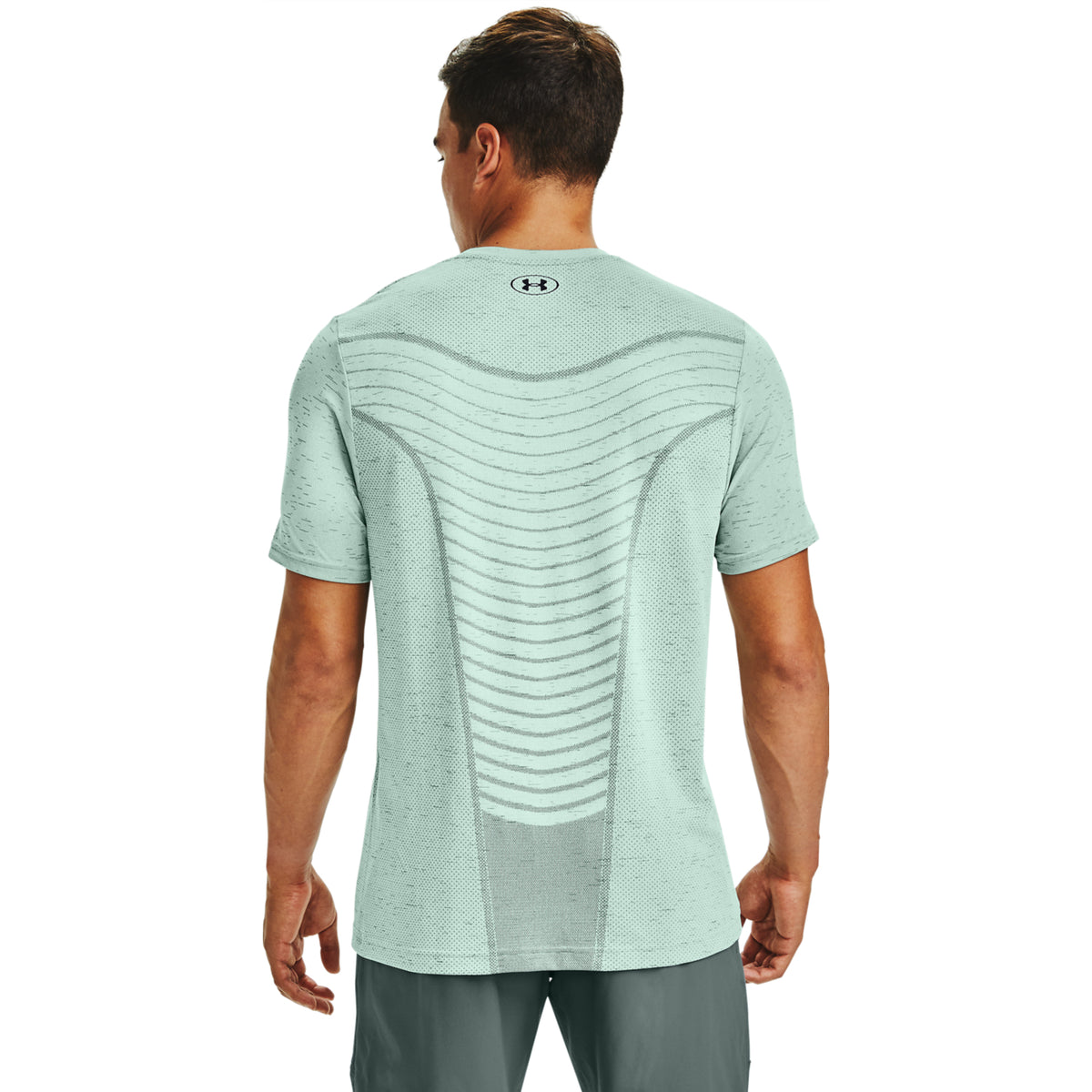 Polera Manga Corta UA Seamless Wave para Hombre