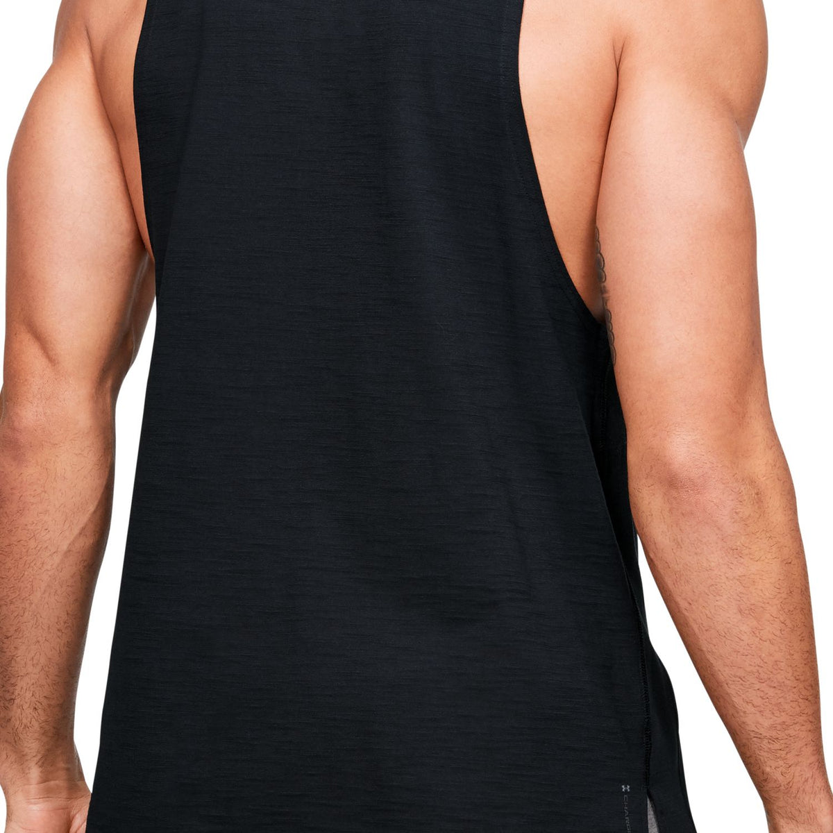 Polera sin Mangas Project Rock Charged Cotton® para Hombre