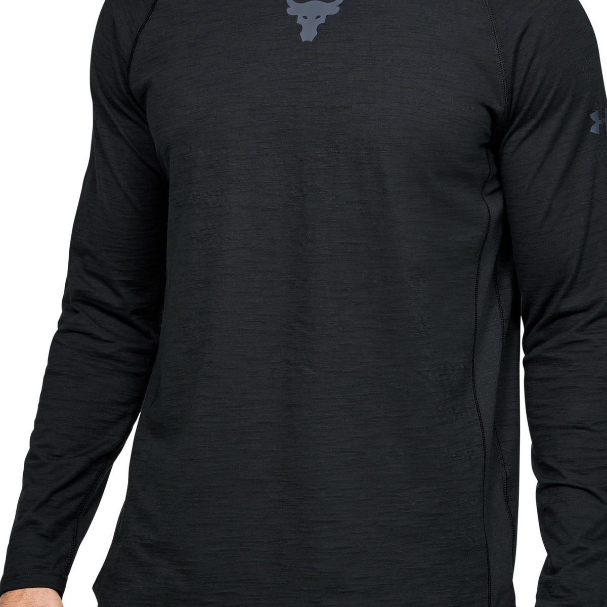 Polera Manga Larga Project Rock Charged Cotton® para Hombre