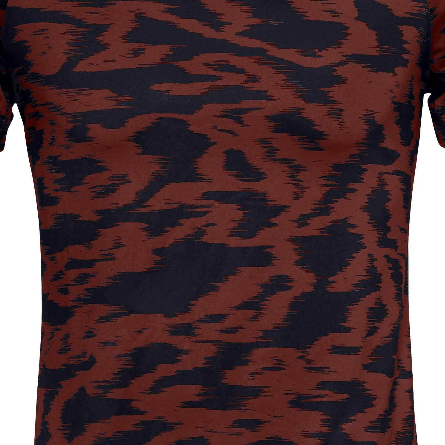 Polera Manga Corta UA RUSH™ HeatGear® Fitted Printed para Hombre