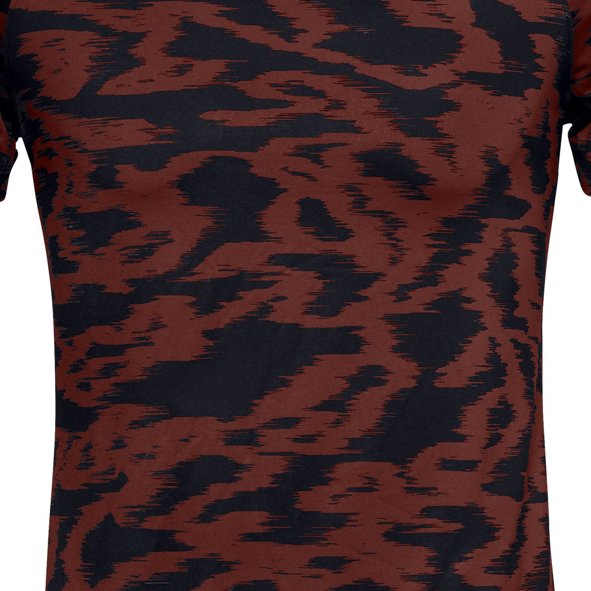Polera Manga Corta UA RUSH™ HeatGear® Fitted Printed para Hombre