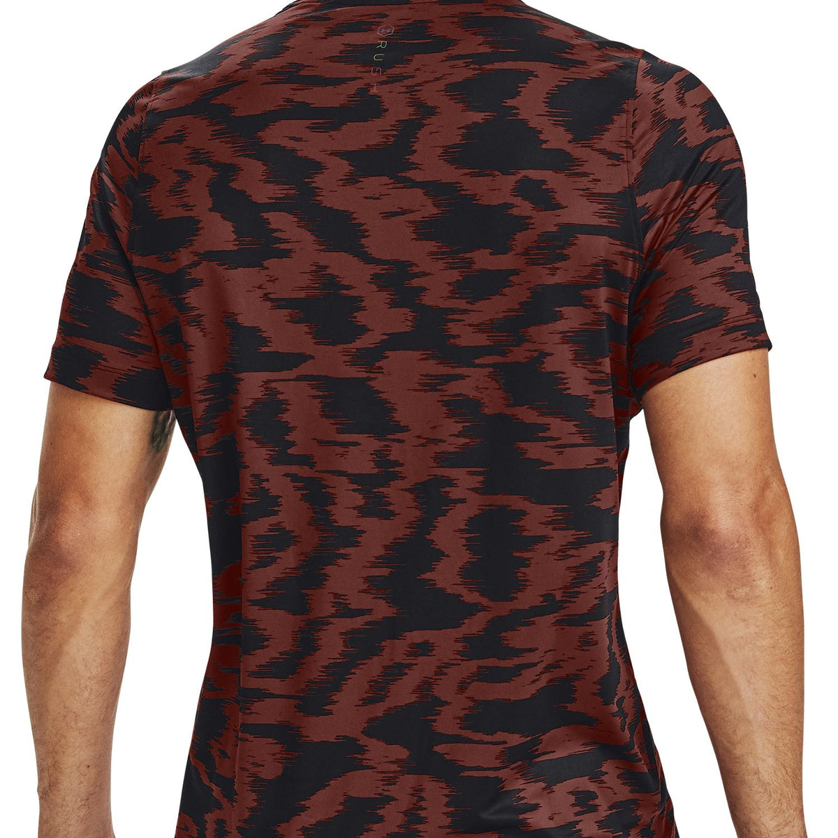Polera Manga Corta UA RUSH™ HeatGear® Fitted Printed para Hombre