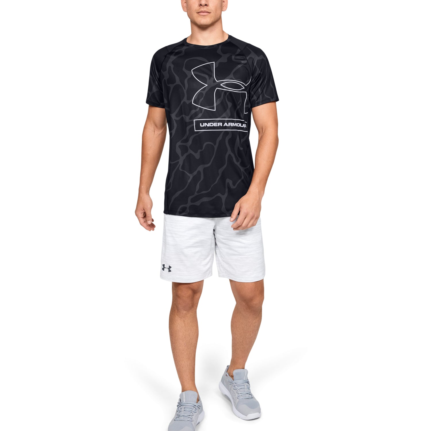 Polera Manga Corta UA MK-1 Tonal Print para Hombre