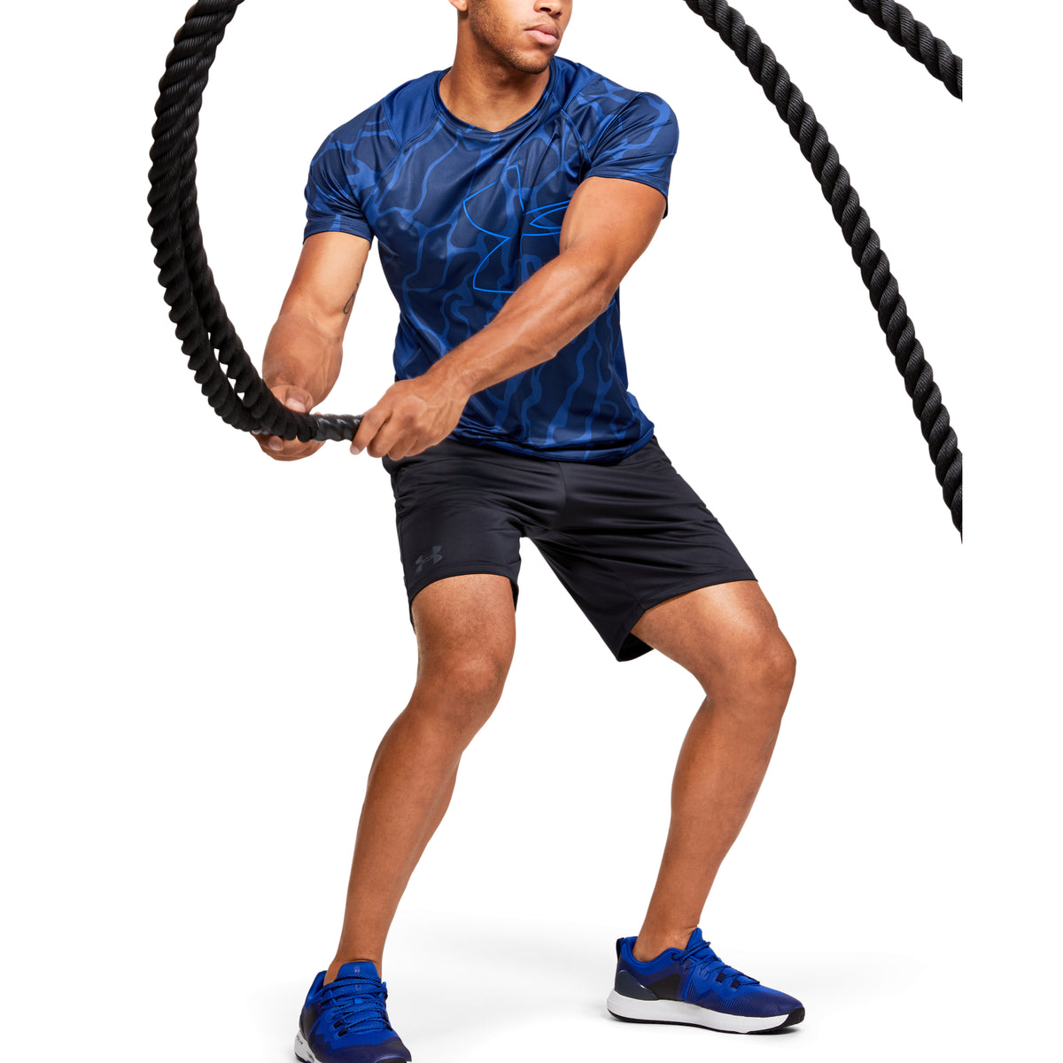 Polera Manga Corta UA MK-1 Tonal Print para Hombre