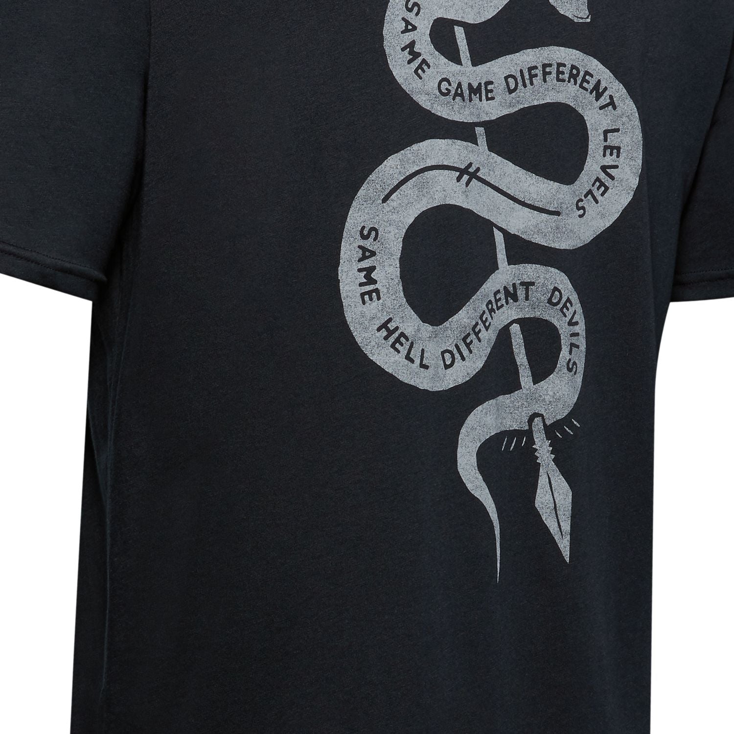 Polera Manga Corta Project Rock Snake para Hombre