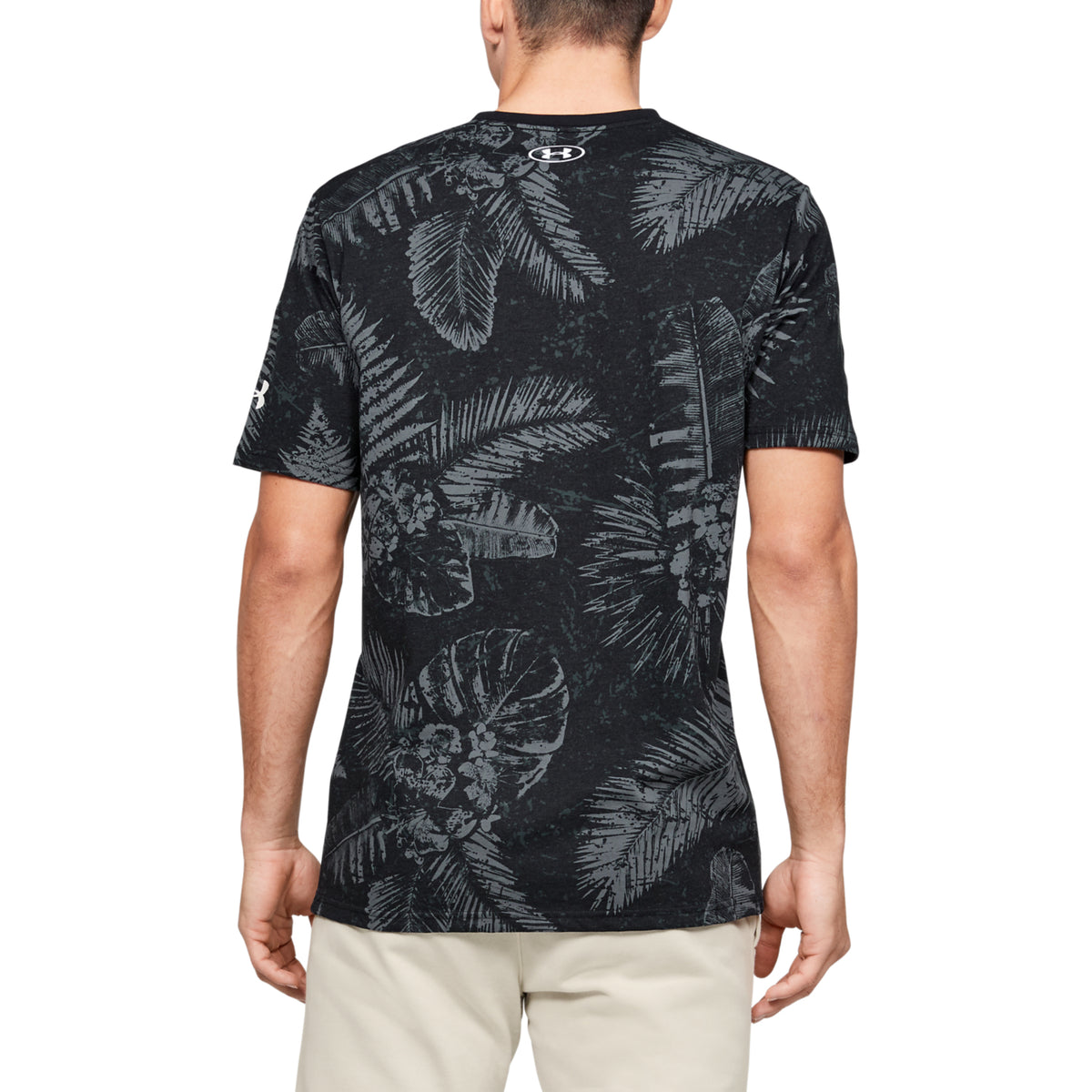 Polera Manga Corta Project Rock Aloha Camo para Hombre