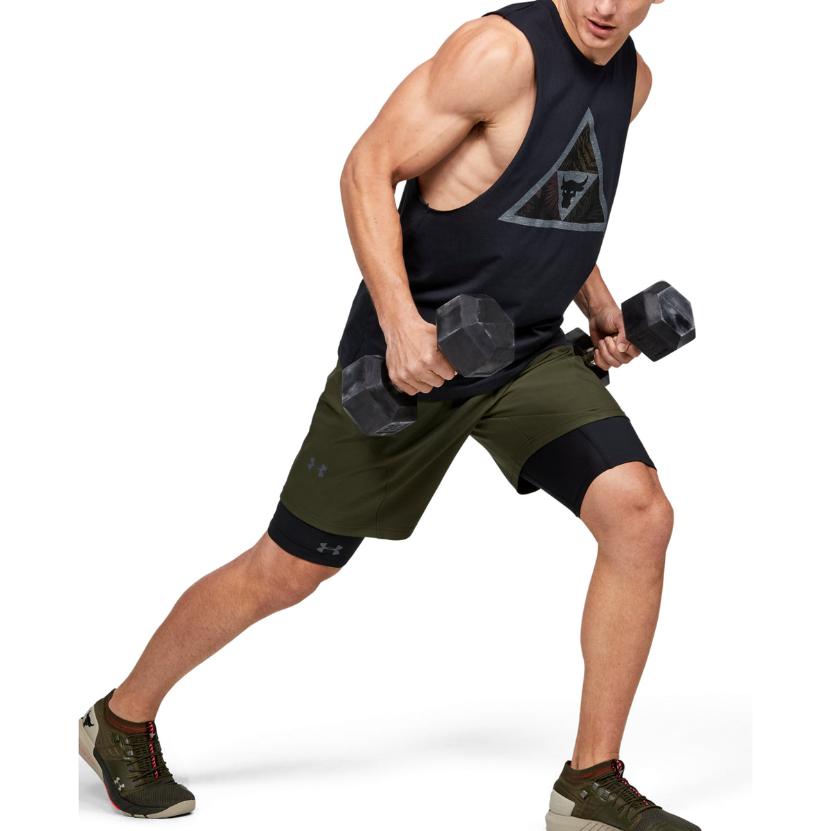 Polera sin Mangas Project Rock Mana para Hombre